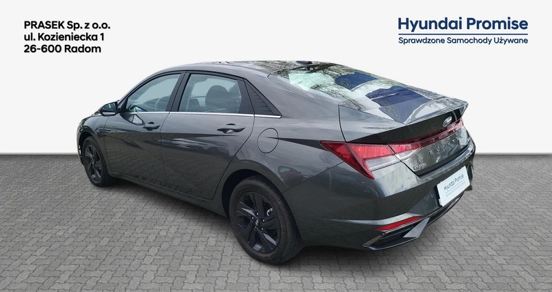 Hyundai Elantra cena 84900 przebieg: 26431, rok produkcji 2021 z Nisko małe 211
